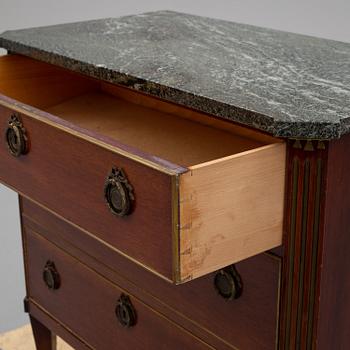 a mid 20th century chest of drawers.