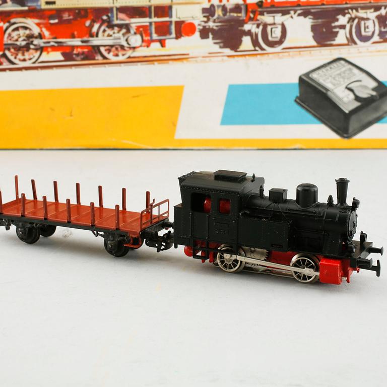 PARTI MODELLTÅG, Märklin, Set #2915 samt #3126, Tyskland, 1900-talets andra hälft.