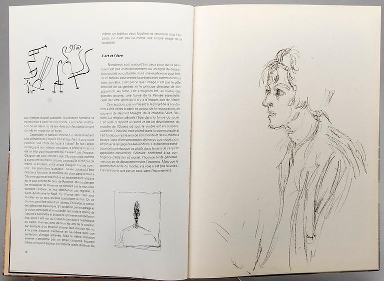 Derrière le Miroir nr 148 1964, "Fondation Marguerite et Aimé Maeght a Saint Paul".