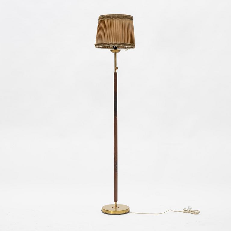 A floor lamp, mid-20th century.