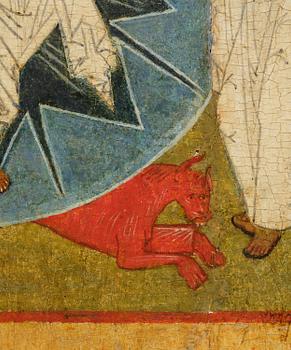 Ikon, "Alla heligas sabbat", Novgorodskolan ca 1500.