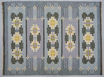 MATTA, rölakan, Ingegerd Silow, signerad IS, 1900-talets andra hälft, 226 x 168.