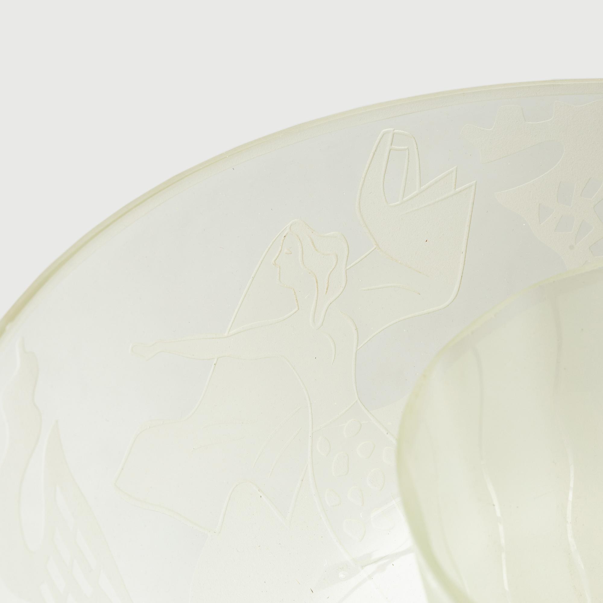 Carl Erik Bodén, A Swedish Modern ceiling lamp, Glössner, 1930's - 1950's .