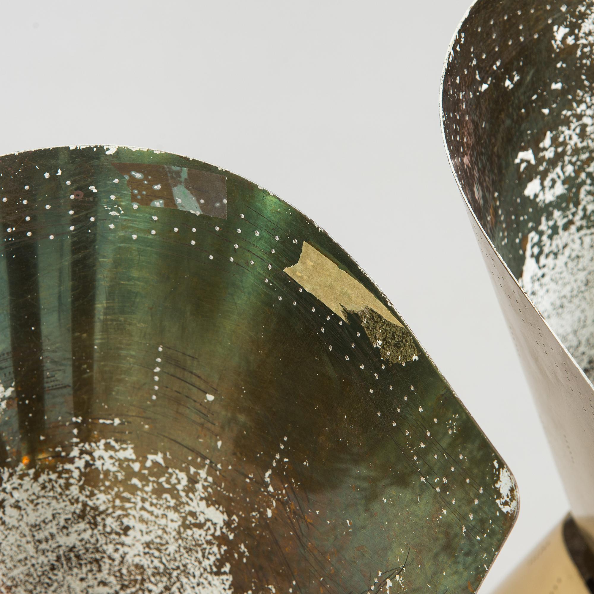 Paavo Tynell, a pair of  mid-20th century  wall lights for Taito. Made to order.