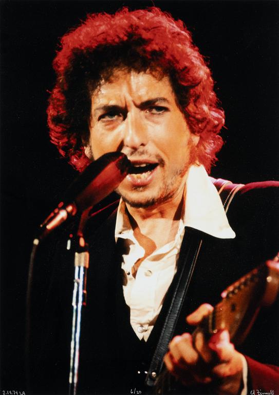 Edward Finnell, "Bob Dylan", 1974.
