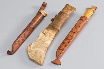 KNIVAR, 2+1 st, J Marttini, Rovaniemi, Finland.