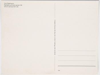 Yrjö Edelmann, olja på duk, signerad och daterad 1993.