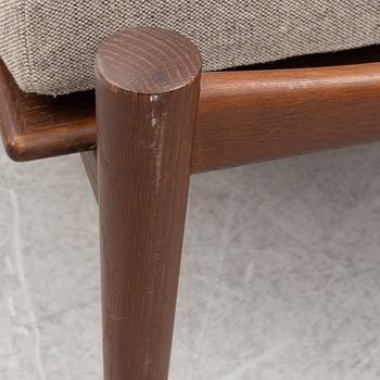 Hans J. Wegner, a footstool, Getama, Gedsted, Denmark, 1960s.