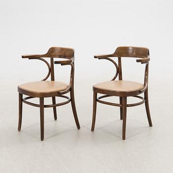 Karmstolar 6 st Gemla "Cattelin" sent 1900-tal.