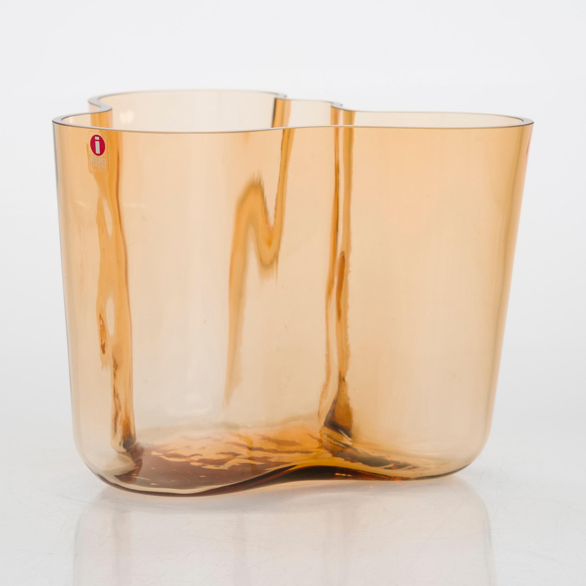 Alvar Aalto, a '3030' 60-year jubilee vase, signed Alvar Alvar Aalto, a '3030' 60-year jubilee vase, signed Alvar
