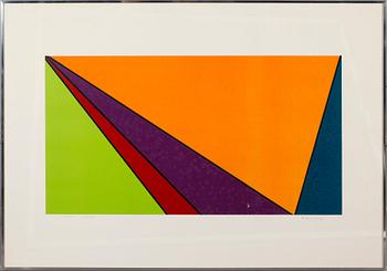 OLLE BAERTLING, serigrafi, signerad, daterad 1959-1973, numrerad 90/120.