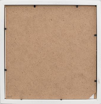 BANKSY, print with original fragment from the Israel wall included.