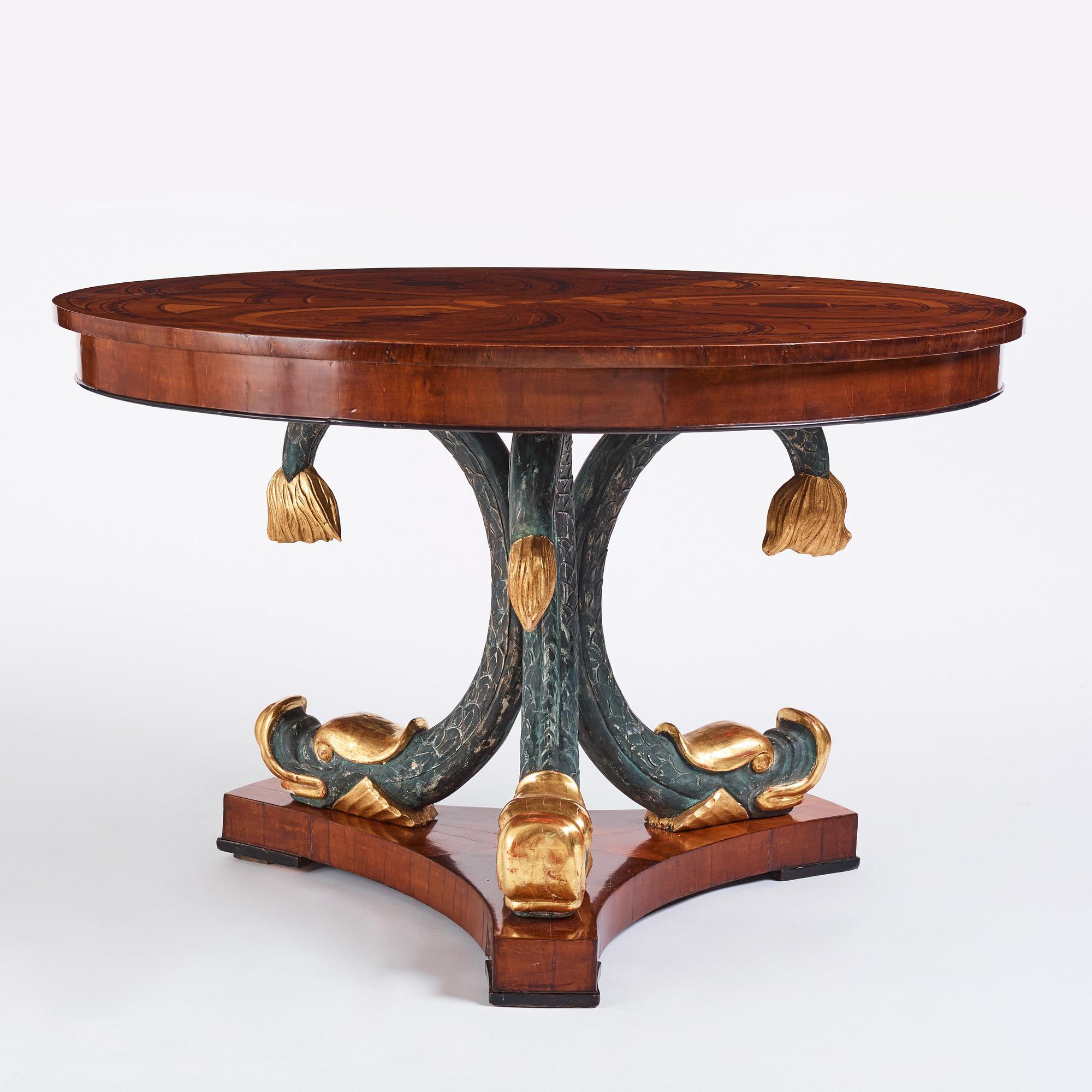 An Austrian Empire table, first part of the 19th century.