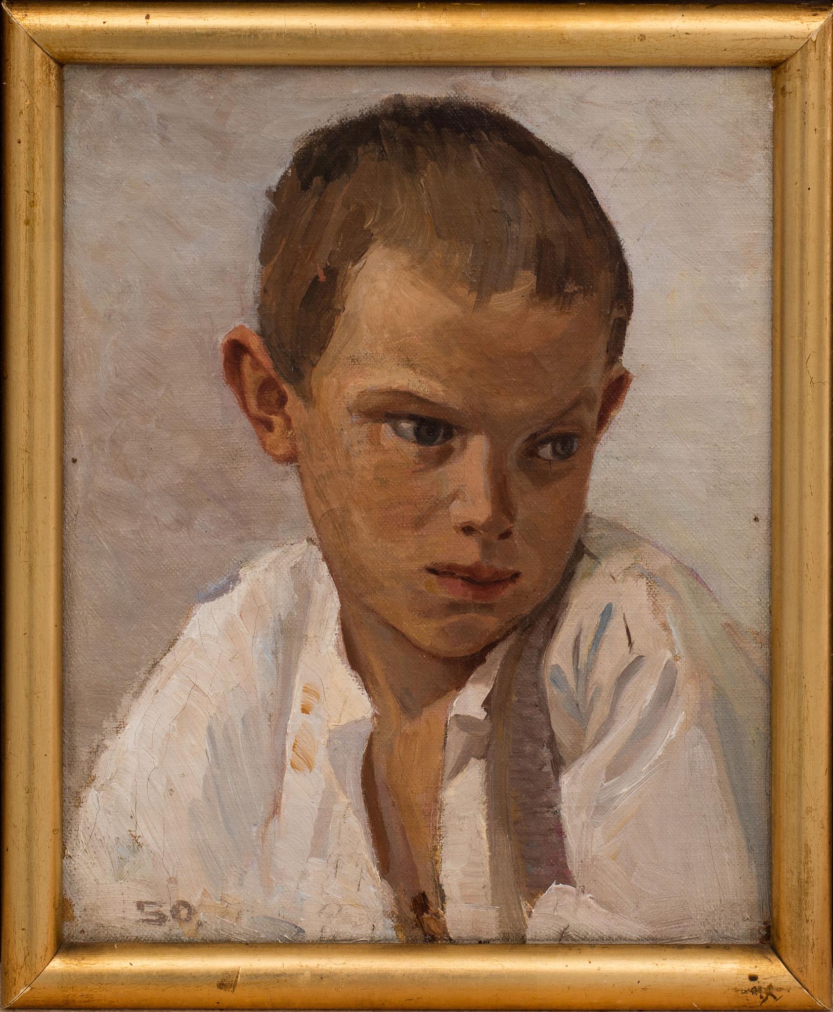 SIGURD OLRIK, oil on canvas, signed.