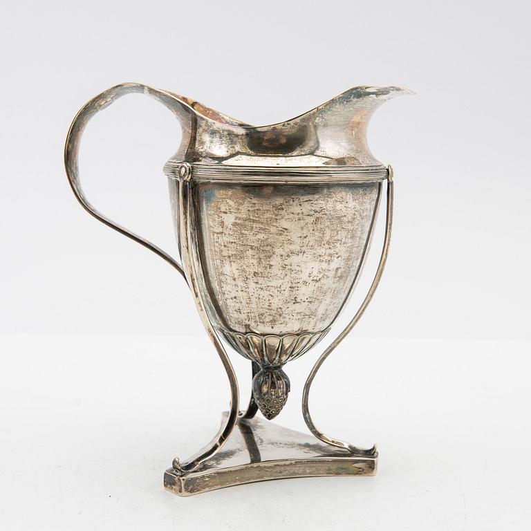 Cream jug, silver, 1806.