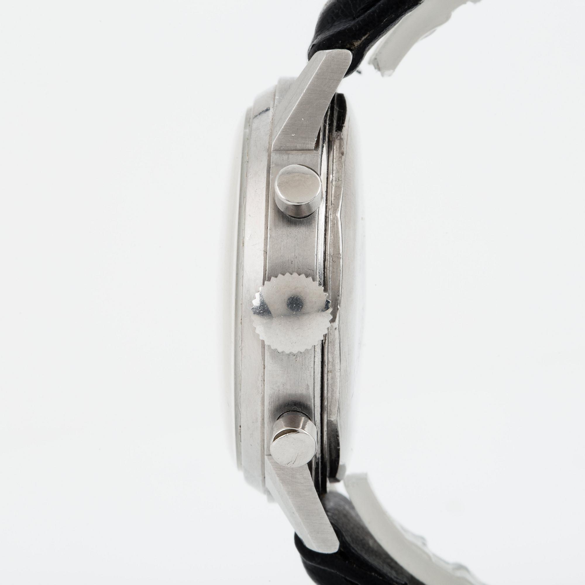 Heuer, chronograph, "Gilt Dial".