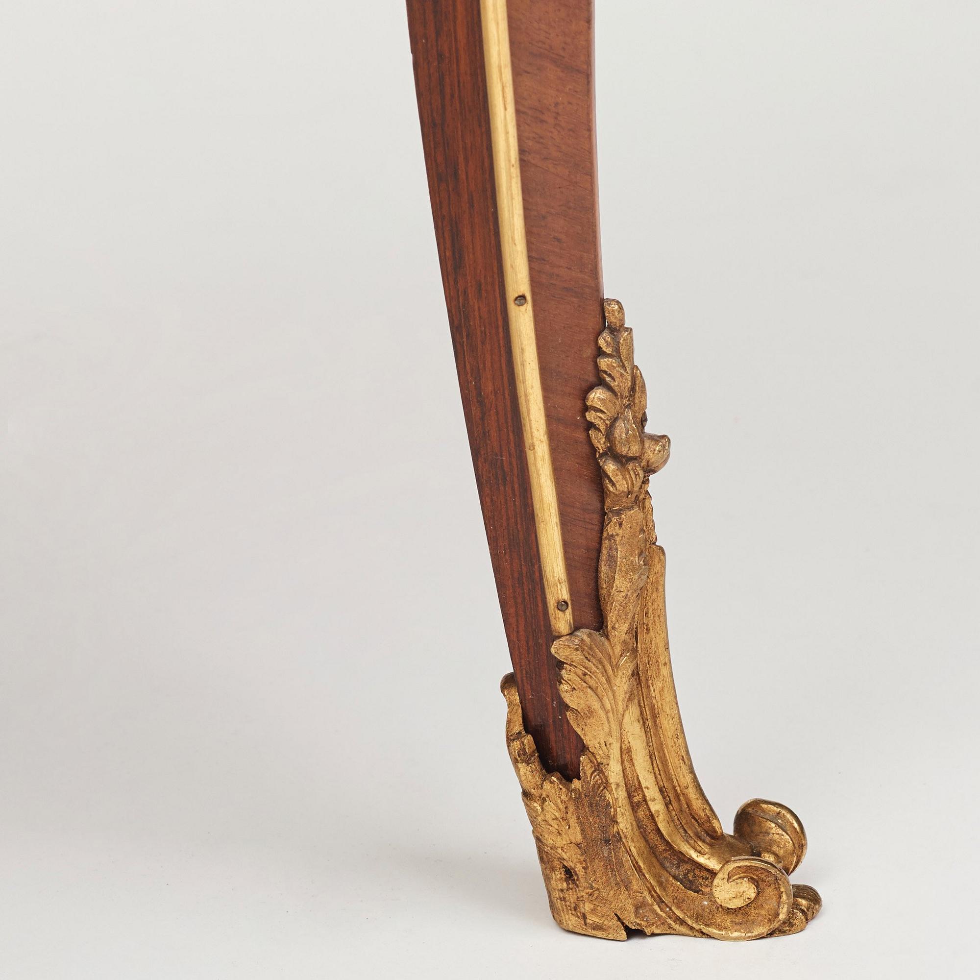 A Napoleon III writing desk, late 19th century.