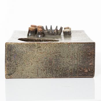 Lisa Larson, unik skulptur, stengods, Gustavsbergs Studio.