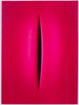 Ralf Arzt Ralf Arzt, "Trompe l'oeil Hommage à Fontana XXVI".