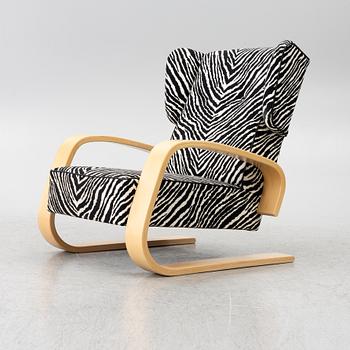 Alvar Aalto, a model 34 Tank armchair, Artek, Finland, 2000s.