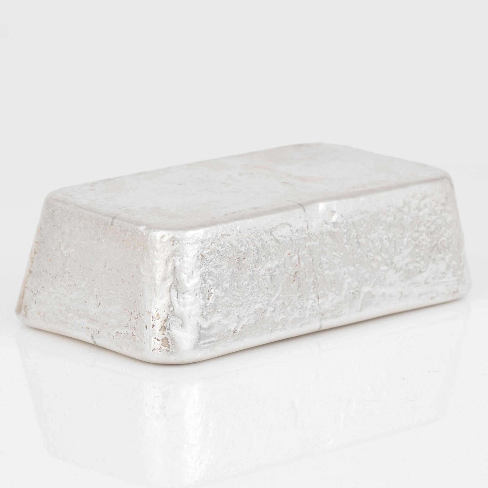 SILVERTACKA, silver, Degussa, Tyskland. Vikt 1000 gram.