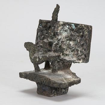 Kari Juva, bronsskulptur, signerad och daterad -88 samt monogramsignerad.