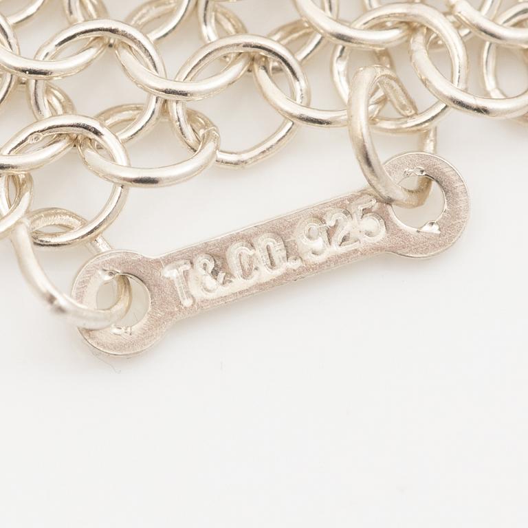 Tiffany & Co, Elsa Peretti, collier, "Mesh scarf", sterling silver.