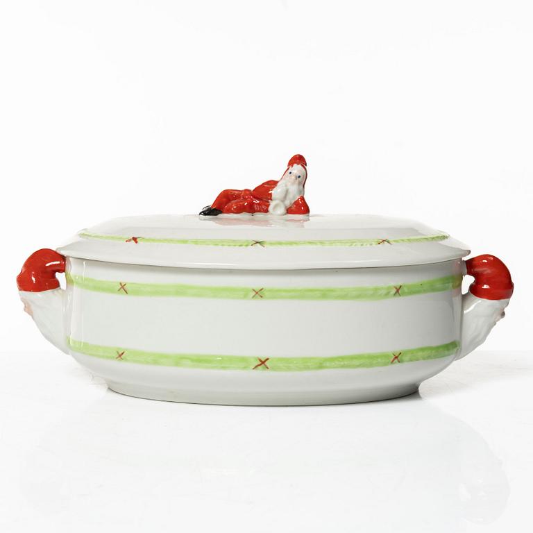 Kanna och grötskål, "God Jul", Gustavsberg.