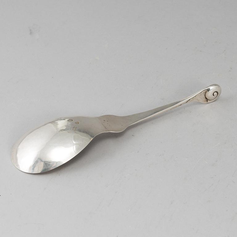 GEORG JENSEN, sked, silver, Köpenhamn, Danmark, 1922.