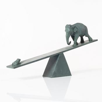 Owe Gustafson, "Elefant och groda".