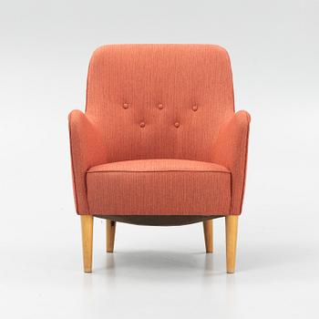Carl Malmsten, a 'Konsert' easy chair, second part of the 20th Century.