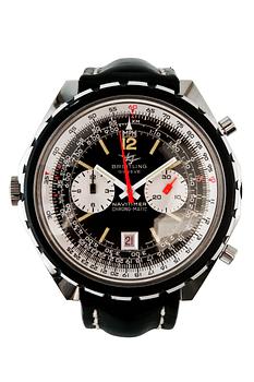 528. A BREITLING MEN'S WATCH.