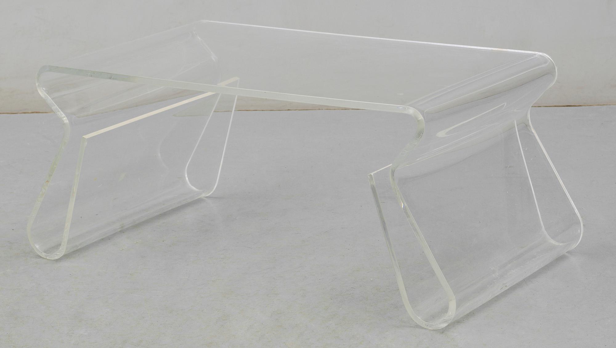 SOFFBORD, plexiglas, 1900/2000-tal.