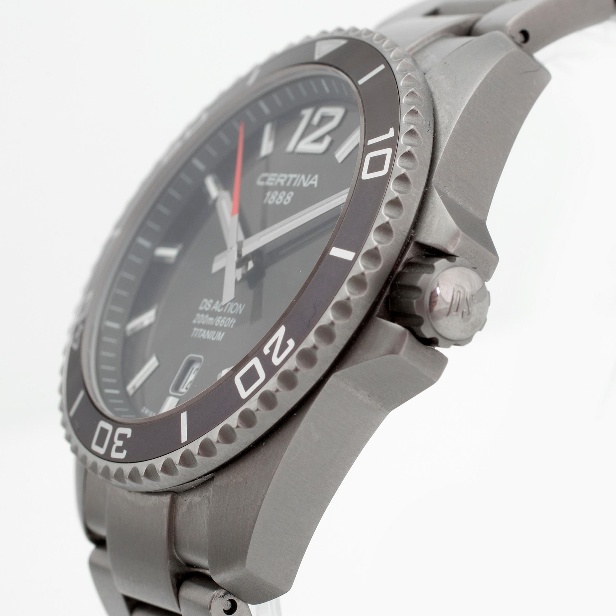 CERTINA, DS Action (200m), wristwatch, 43 mm.