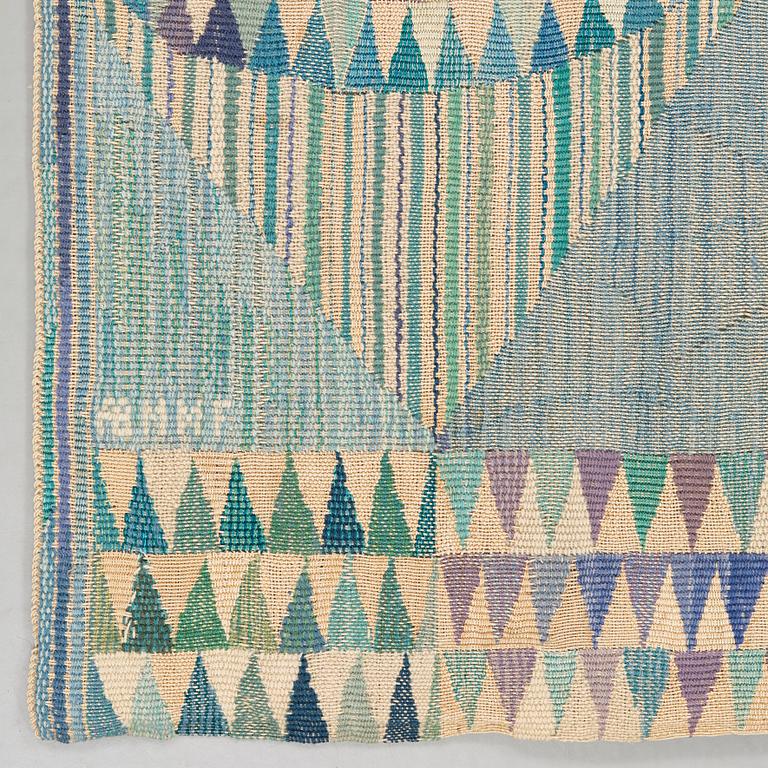 Marianne Richter, TAPESTRY. "Skutor, blå". Tapestry variant. 211,5 x 151 cm. Signed AB MMF MR.