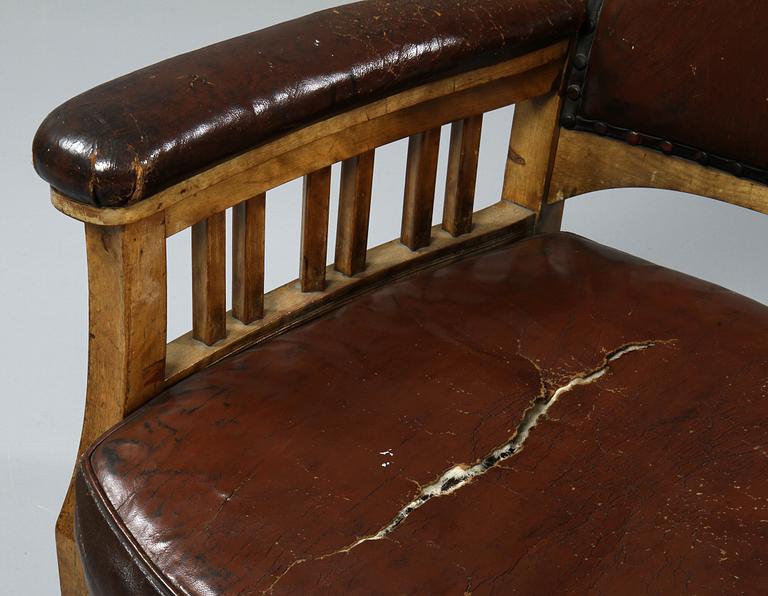 FÅTÖLJER, ett par, jugend, 1900-talets första del.