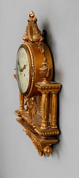 VÄGGPENDYL, gustaviansk stil, 1900-tal.