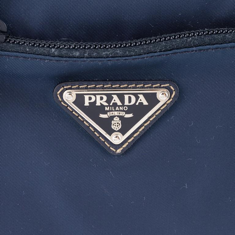 Prada, a handbag.