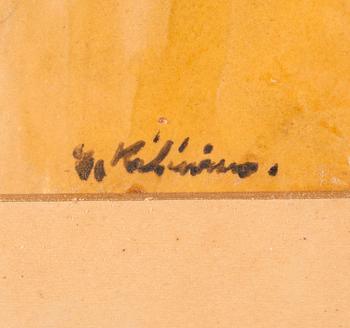 ESTER HELENIUS, sekatekniikka, signerad.