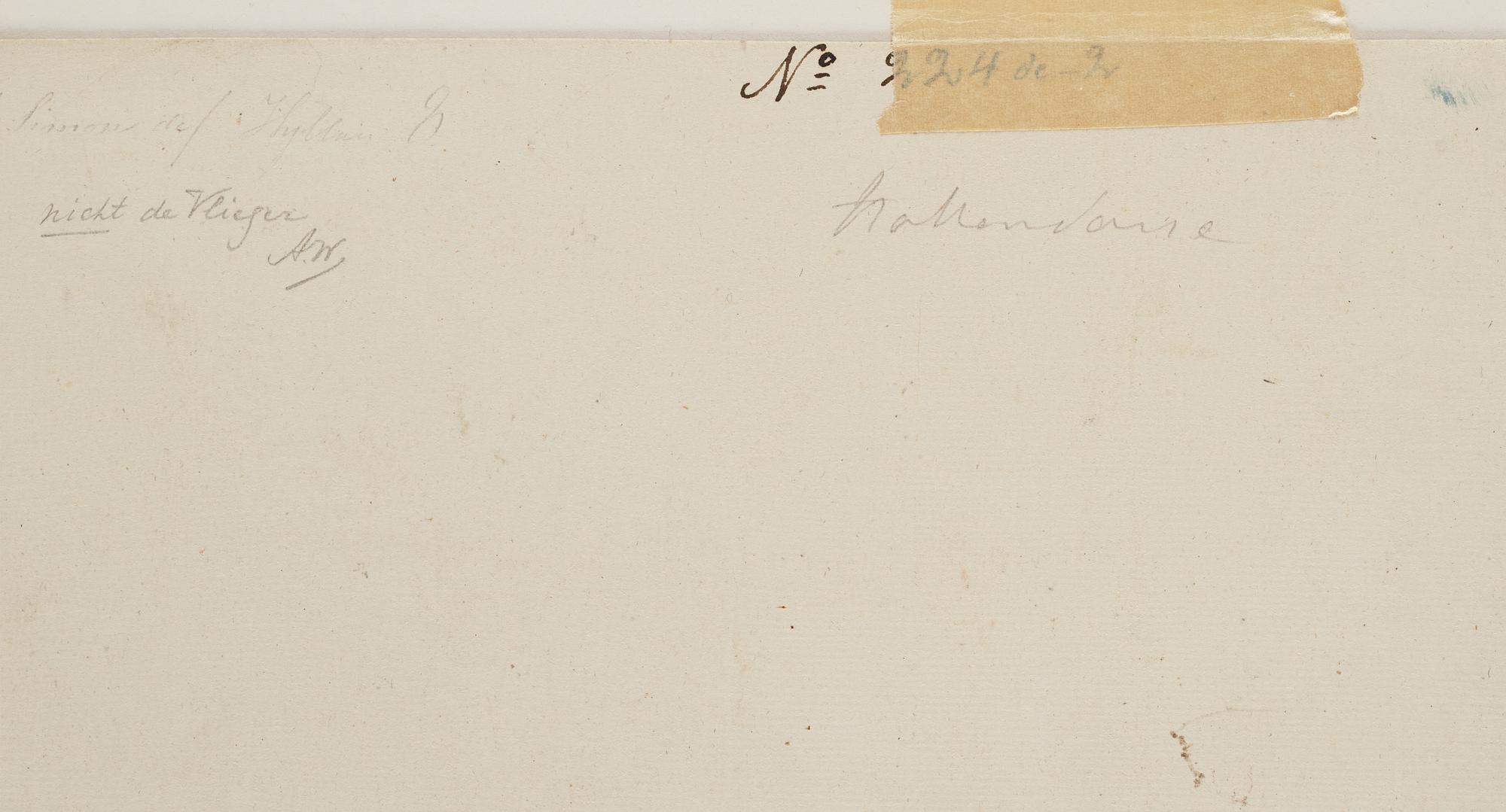 PAUL BRIL, circle of. Unsigned. inkwash 18.5 x 30.5 cm.