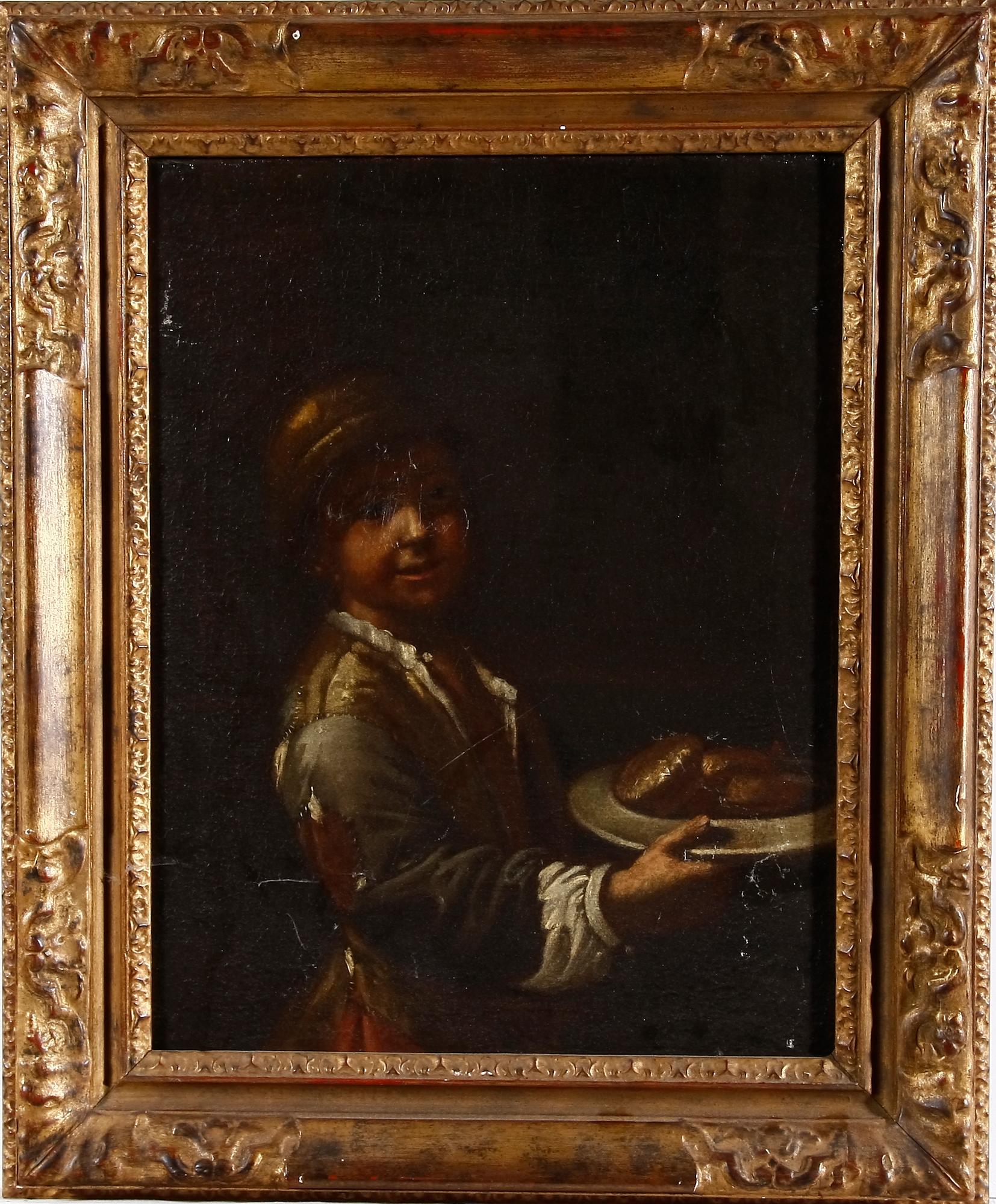 OKÄND KONSTNÄR, olja på duk, 1800-tal.