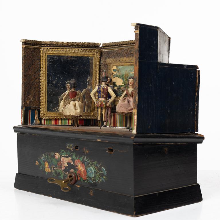 Musical automaton/music box, Germany, second half of the 19th century.