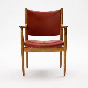 Hans J. Wegner, a 'JH-513' chair, Johannes Hansen, Denmark.