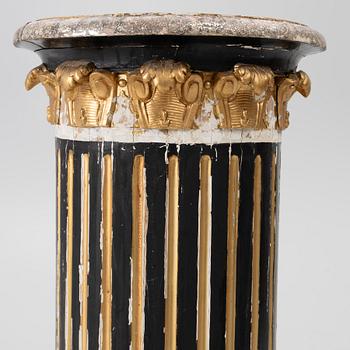 Piedestal, 1800-talets slut.