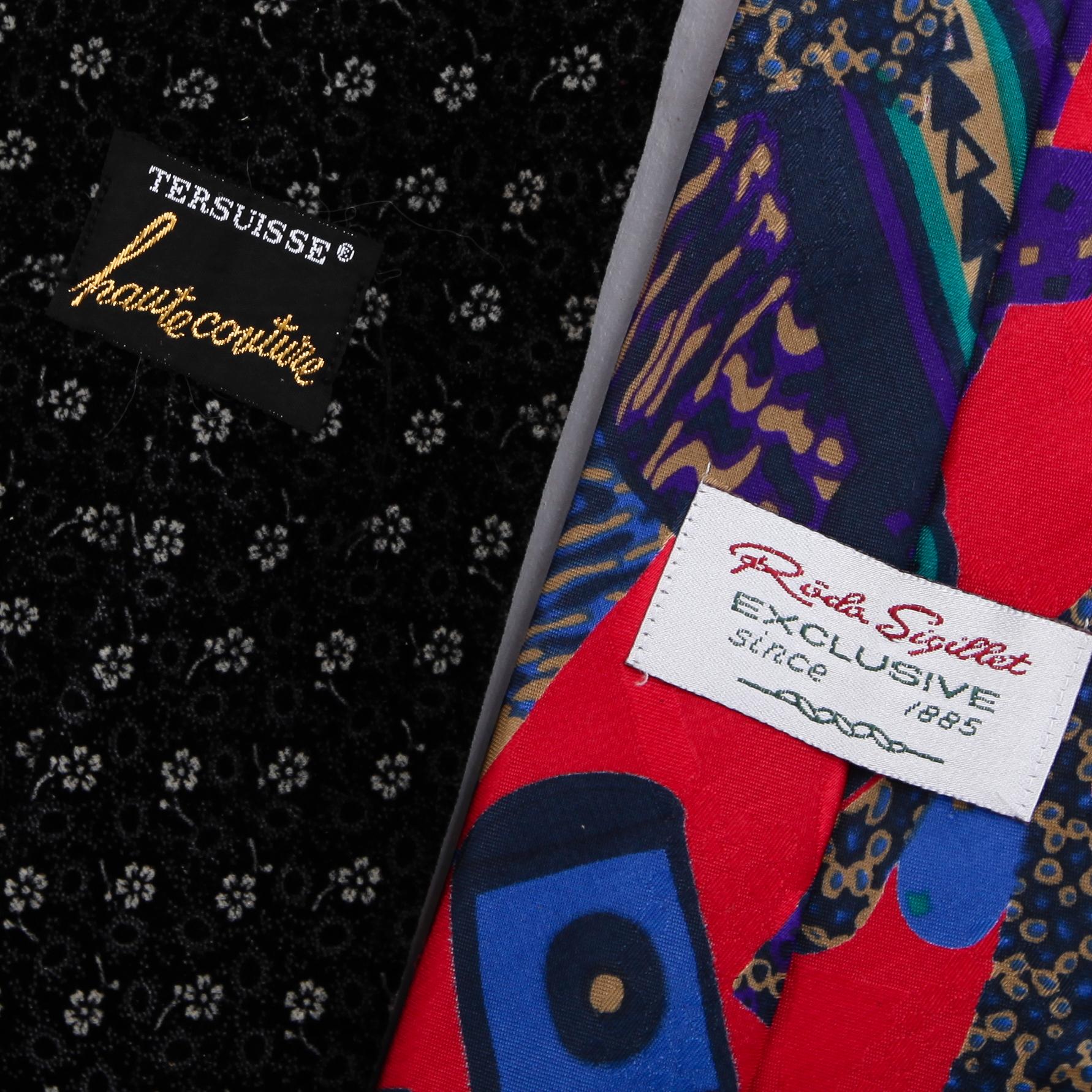 SLIPSAR, 18 st, bl a Boss, Gucci, Armani, Kenzo.