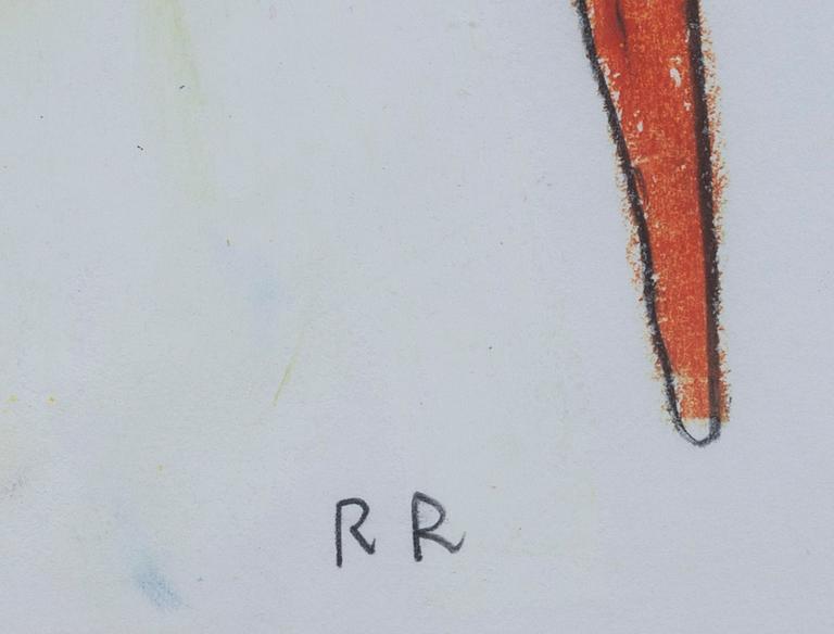 ROGER RISBERG, blandteknik, monogramsignerad.