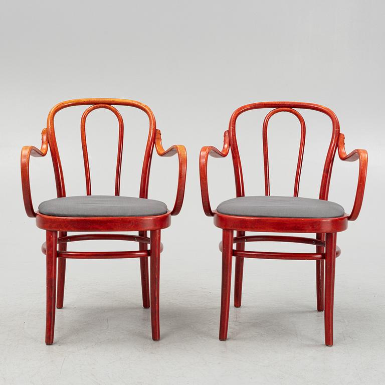 Karmstolar, 7 st, "Wien", Gemla, 1900-tales andra hälft.