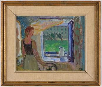 Tove Jansson, Girl by the window.