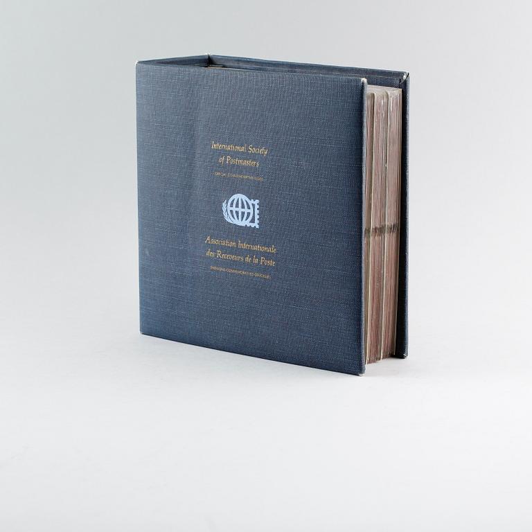 SAMLARMYNT, 36 st, sterlingsilver. Total vikt ca 1080 g.