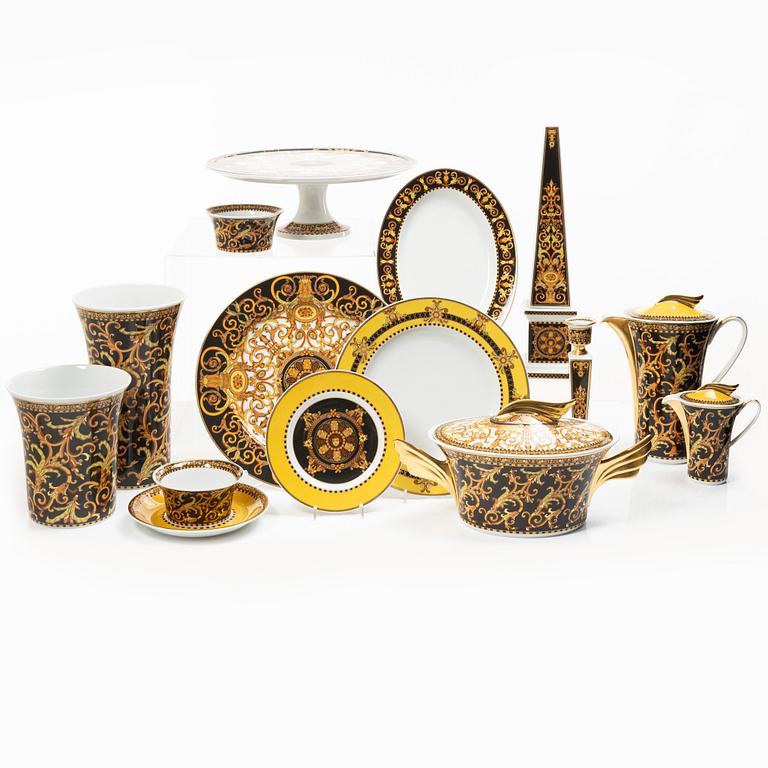 Versace, a 70 piece 'Barocco' dinner service, Rosenthal.